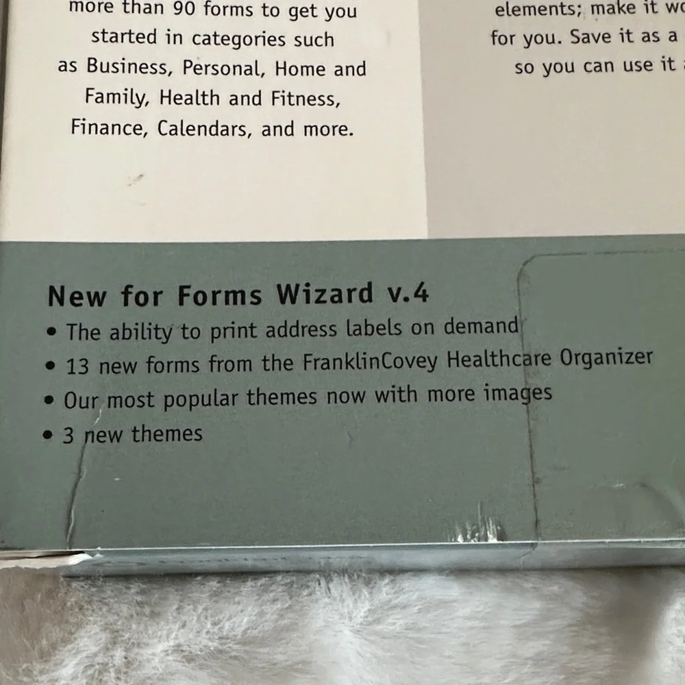 Franklin Covey Forms Wizard v.4